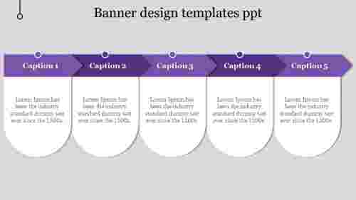 banner design templates ppt-5-Purple
